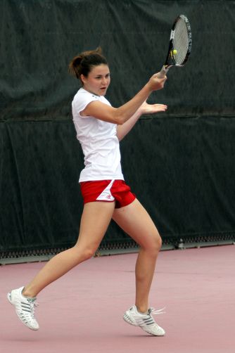 Edyta Cieplucha of SMU. Photo by George Walker