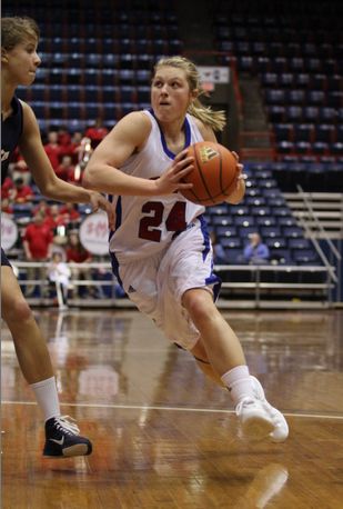 SMU's Haley Day. Photo by George Walker