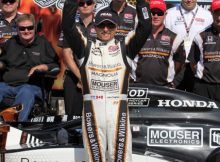 Alex Tagliani wins the pole at Texas Motor Speedway. Photo by George Walker for DFWsportsonline
