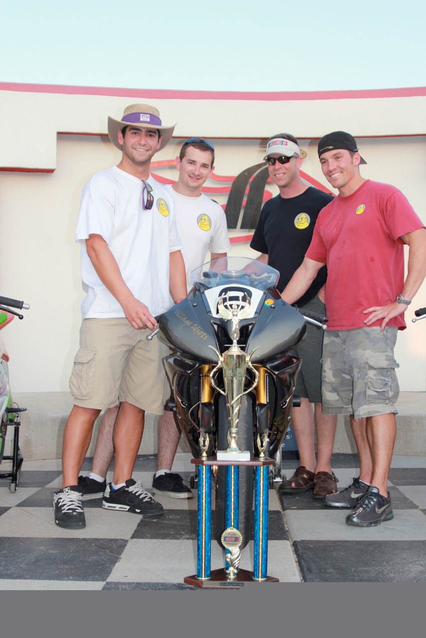 Pictured from left to right: Brandon Cleland, Blake Cochran, John Orchard, Chris Headley. Photo by Marian Orchard