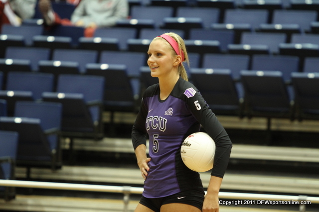 Kristen Hester of TCU. Photo by George Walker for DFWsportsonline