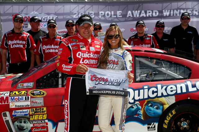 Ryan_Newman_NASCAR_NSCS_Indy_Pole_July2013