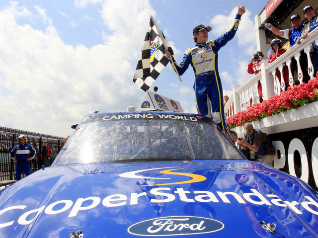 Ryan-Blaney-Victory-Lane-Pocono-August-NASCAR-Camping-World-Truck-Series