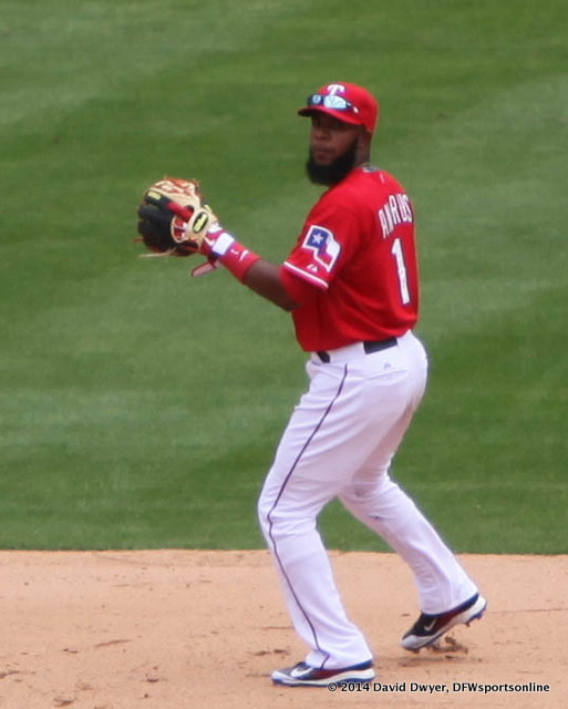 Elvis Andrus. Photo by David Dwyer for DFWsportsonline.com