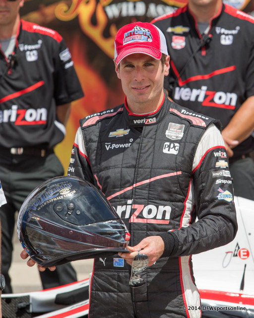 Will Power. Photo by George Walker for DFWsportsonline.com