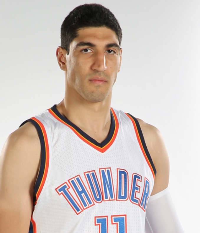 Enes Kanter. Photo courtesy NBA
