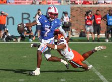 SMU vs Syracuse. Photo by George Walker/DFWsportsonline
