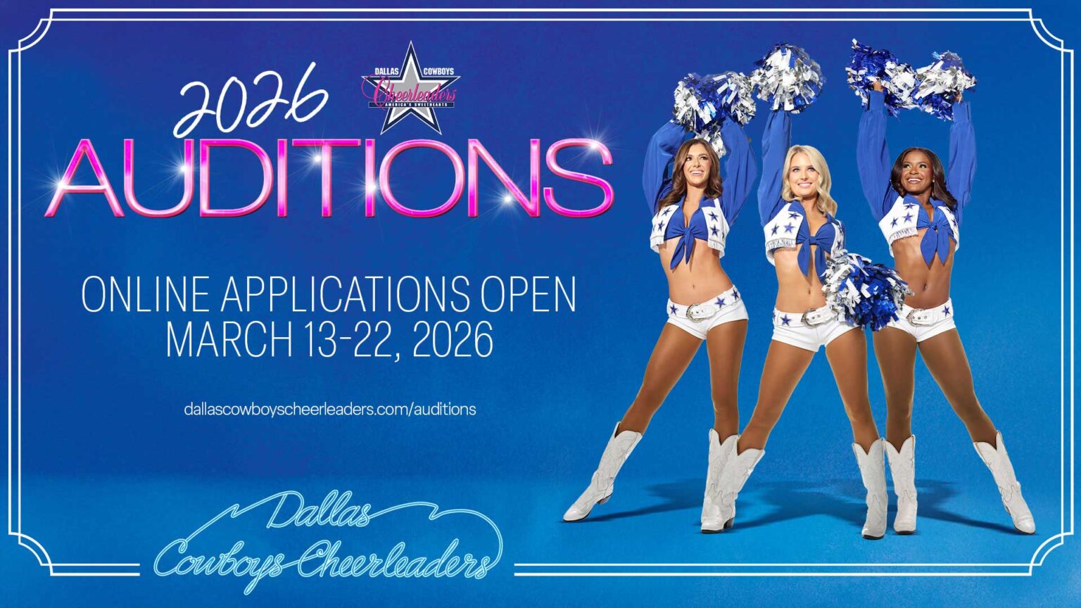Dallas Cowboys Cheerleaders 2026 Auditions Details DFWsportsonline Dallas Cowboys Cheerleaders 2026 Auditions Details DFWsportsonline