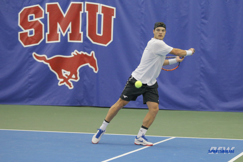 SMU Tennis Sweeps Doubleheader
